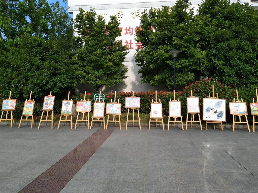 2021年九华山风景区庆“六一”中小学生书画比赛及获奖作品展圆满结束