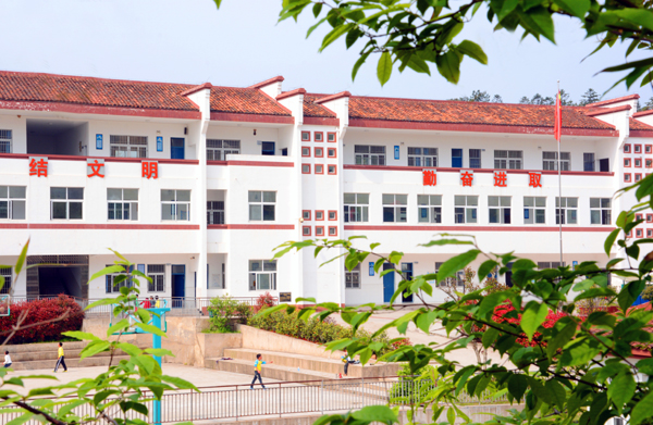 九华山中心学校—九华镇中心小学教学楼