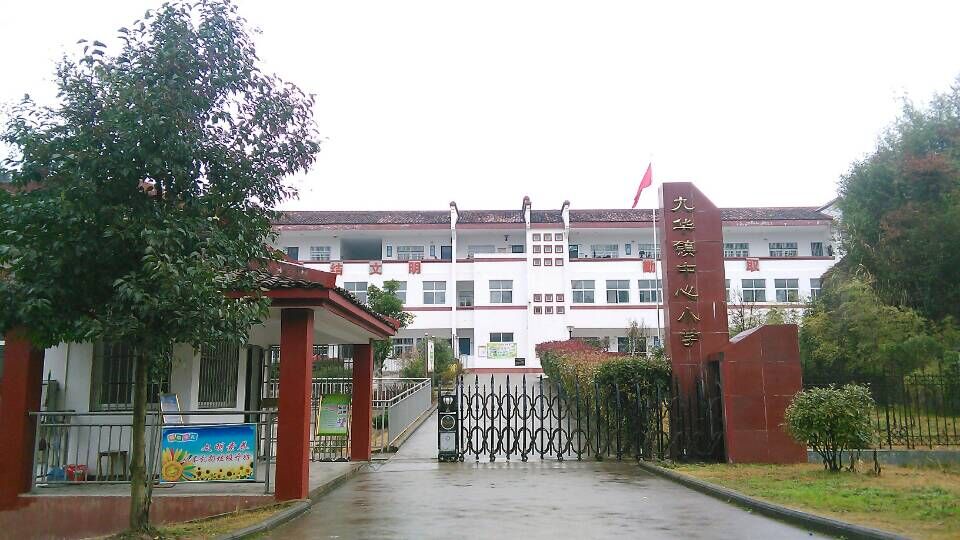 九华山中心学校——九华镇中心小学大门